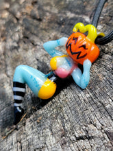Load image into Gallery viewer, UV Pumpkin Queen pendant