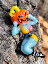 Load image into Gallery viewer, UV Pumpkin Queen pendant