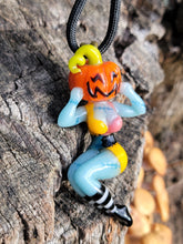 Load image into Gallery viewer, UV Pumpkin Queen pendant
