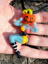 Load image into Gallery viewer, UV Pumpkin Queen pendant