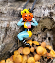 Load image into Gallery viewer, UV Pumpkin Queen pendant