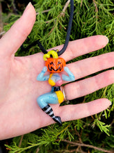 Load image into Gallery viewer, UV Pumpkin Queen pendant