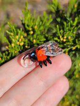 Load image into Gallery viewer, UV Halloween Bee pendant