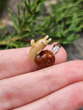 Load image into Gallery viewer, Adventure Time snail pendant (aka Lich snail)