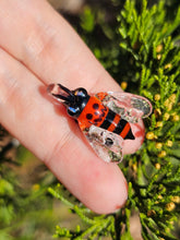 Load image into Gallery viewer, UV Halloween Bee pendant