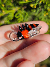 Load image into Gallery viewer, UV Halloween Bee pendant