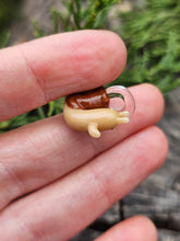 Load image into Gallery viewer, Adventure Time snail pendant (aka Lich snail)