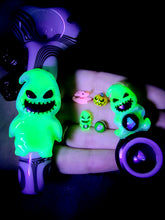 Load image into Gallery viewer, UV Oogie Boogie holding an opal
