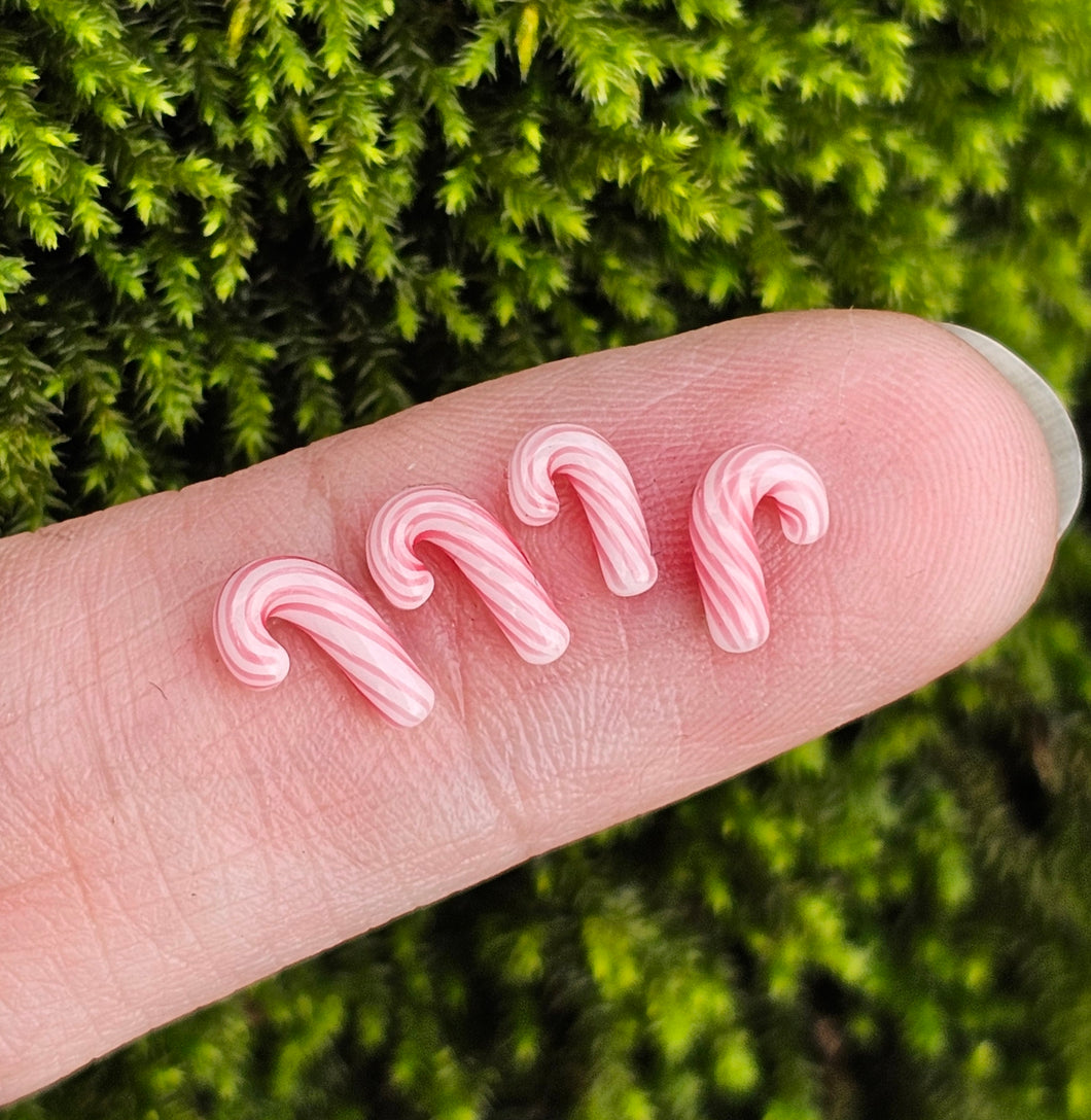 Extra tiny candy cane pearl