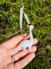 Load image into Gallery viewer, Dinosaur ornament (pendant sized)
