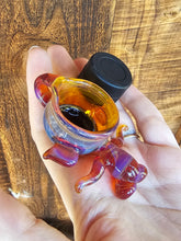 Load image into Gallery viewer, Amber Purple Stash pendant
