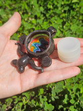 Load image into Gallery viewer, Grey metallic Stash pendant
