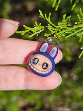 Load image into Gallery viewer, Purple Labubu pendant
