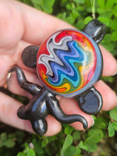 Load image into Gallery viewer, Grey metallic Stash pendant
