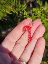 Load image into Gallery viewer, Sparkle Candy Cane pendant
