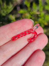 Load image into Gallery viewer, Sparkle Candy Cane pendant
