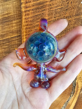 Load image into Gallery viewer, Amber Purple Stash pendant
