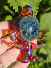 Load image into Gallery viewer, Amber Purple Stash pendant
