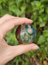 Load image into Gallery viewer, Massive Mushroom Marble 1.66" made by @theglassparrot
