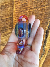 Load image into Gallery viewer, Amber Purple Stash pendant
