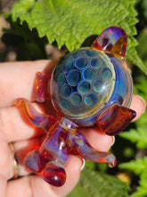 Load image into Gallery viewer, Amber Purple Stash pendant
