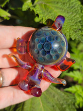 Load image into Gallery viewer, Amber Purple Stash pendant
