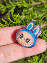 Load image into Gallery viewer, Blue Labubu pendant

