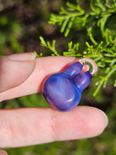 Load image into Gallery viewer, Purple Labubu pendant

