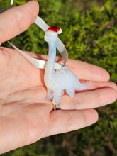 Load image into Gallery viewer, Dinosaur ornament (pendant sized)
