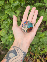 Load image into Gallery viewer, Massive Mushroom Marble 1.66" made by @theglassparrot
