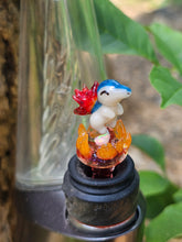 Load image into Gallery viewer, Cyndaquil puffco joystick (regular - uv)
