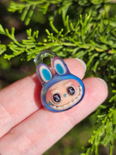 Load image into Gallery viewer, Blue Labubu pendant
