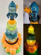 Load image into Gallery viewer, BMO Rocket Night Light collab with @weaponsofglassdestruction
