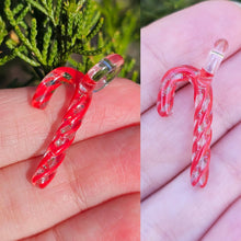 Load image into Gallery viewer, Sparkle Candy Cane pendant
