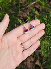 Load image into Gallery viewer, Opal Pokeball earrings
