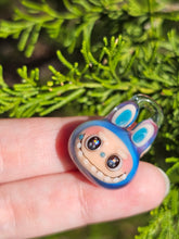 Load image into Gallery viewer, Blue Labubu pendant
