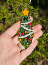 Load image into Gallery viewer, Christmas Ghost ornament
