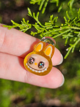Load image into Gallery viewer, Yellow Labubu pendant
