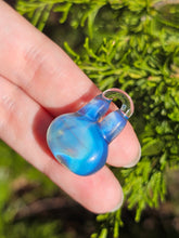 Load image into Gallery viewer, Blue Labubu pendant

