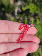 Load image into Gallery viewer, Sparkle Candy Cane pendant
