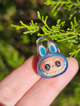 Load image into Gallery viewer, Blue Labubu pendant
