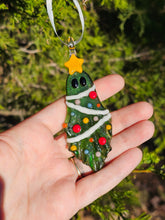 Load image into Gallery viewer, Christmas Ghost ornament
