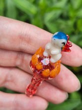 Load image into Gallery viewer, Cyndaquil puffco joystick (regular - uv)
