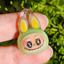 Load image into Gallery viewer, Green Labubu pendant
