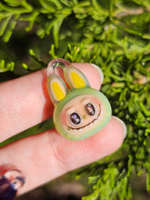 Load image into Gallery viewer, Green Labubu pendant
