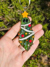 Load image into Gallery viewer, Christmas Ghost ornament
