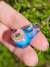 Load image into Gallery viewer, Blue Labubu pendant

