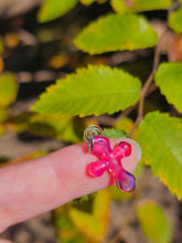 Load image into Gallery viewer, Telemagenta Cross pendant
