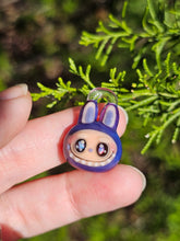 Load image into Gallery viewer, Purple Labubu pendant
