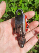 Load image into Gallery viewer, Grey metallic Stash pendant
